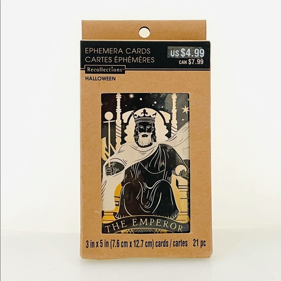 NIB Vintage Tarot Ephemera Cards Halloween Style Cards - Picture 3 of 4